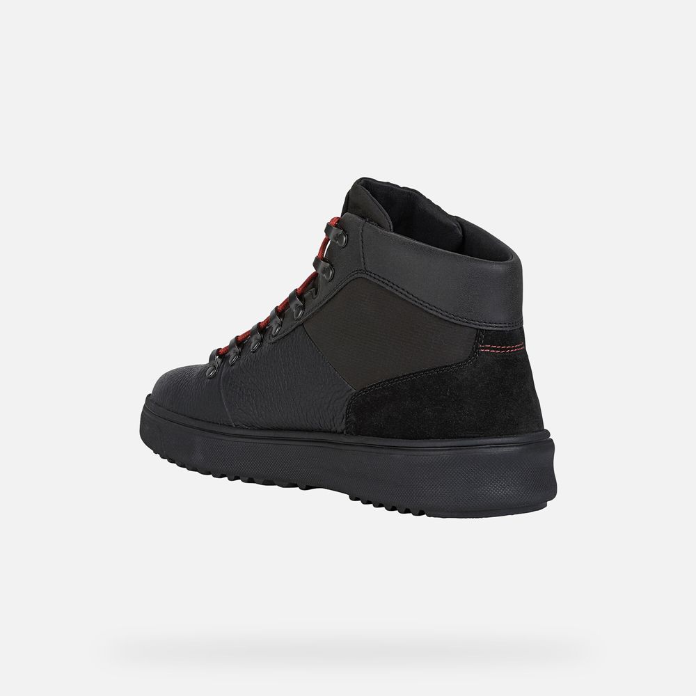 Botas Geox Homem Pretas - U Cervino B Abx - CHMTX0391